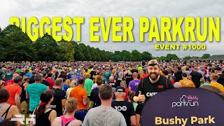 Biggest Ever Parkrun  Bushy Park 1000 [upl. by Rehpotsirk]