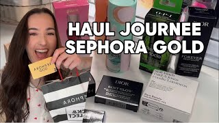 Haul journée Sephora Gold [upl. by Gwenore]