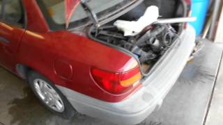 LS4 V8 Swap Saturn Exhaust Sound [upl. by Amisoc]