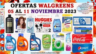 Plan de Ofertas Walgreens 👉🏻11523 al 111123 [upl. by Grosz]