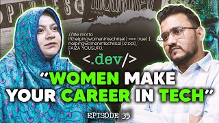 How I Taught Thousands Of Women The Most Important Skill WomenInTechPK Founder Faiza Yousuf [upl. by Latrice758]