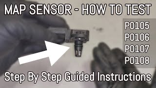 Simple MAP Sensor Testing  How To DIY [upl. by Aicemed]