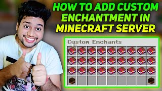 How To Add Custom Enchantments in Minecraft Server  ExcellentEnchants Plugin Tutorial [upl. by Noman]