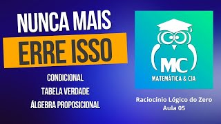 Resolva Expressões Lógicas com Facilidade  Curso Raciocínio Lógico do Zero 5 [upl. by Retsub]