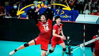 200 IQ 🧠  Fantastic Volleyball Sets by Yuki Ishikawa [upl. by Medovich]