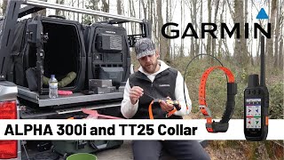 Garmin Alpha 300i and TT25 GPS Collar [upl. by Eenad797]