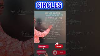 Circles ⭕ 🔴  Problem No06 1 Marks Qs amp As Target 🎯 100 out of 💯 Series 10th Class Maths [upl. by Merle]