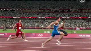 Tokyo 2020  Staffetta 4x100 uomini  Straordinaria vittoria Italia [upl. by Yssenhguahs]