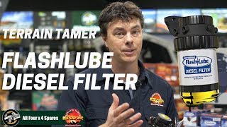 Diesel Fuel Filter by FlashLube how to keep water out of your engine 2020 [upl. by Yrolg]