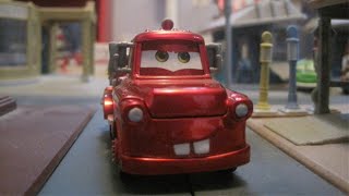 A Detailed Look at Red the Fire Truck in Cars Land Disney California Adventure  Pixar Cars [upl. by Nuri453]