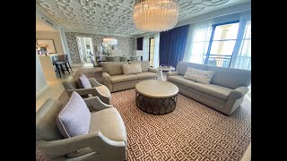 Tour Four Seasons Resort Orlandos 14thFloor Grand Suite [upl. by Enirrok]