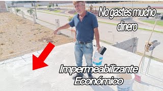 💧impermeabilizante Económico Para tapar Goteras PARA SIEMPRE🏠 [upl. by Ahsinahs]