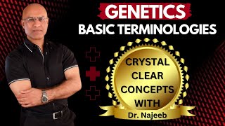 Genetics  Basic Terminologies  Dr Najeeb🩸 [upl. by Annahsat]