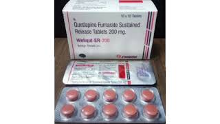 Weliqut SR 200 Tablets Quetiapine Fumarate Sustained Release Tablets 200 mg [upl. by Vivia]