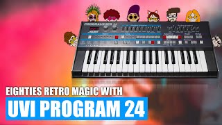 Retro eighties magic with UVI Program 24 [upl. by Yllen]