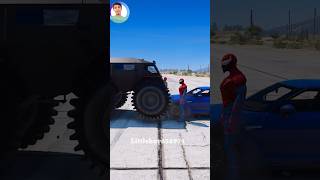 GTA V  SPIDERMAN VS SPIDERVENOM MATCH WHO IS RICHER  🤑 shorts gta5 [upl. by Adlig]