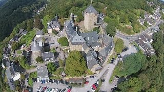 Schloss Burg Castle Solingen Germany Aerial Video [upl. by Ttocs]