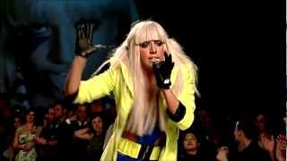 Lady Gaga  Beautiful Dirty Rich Poker Face amp Just Dance Fashion At The Park 2008 live [upl. by Laubin]