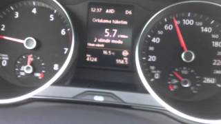 PASSAT B8 14TSI 150 BG ŞEHİR İÇİ YAKIT TÜKETİMİ [upl. by Varipapa]