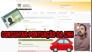 🪪 Como consultar MINHA PONTUAÇÃO NA CNH Atualmente [upl. by Nico95]