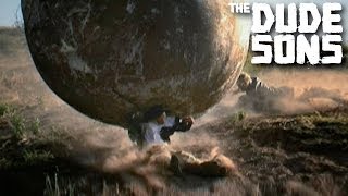 Indiana Jones Boulder Stunt FAIL [upl. by Asital]