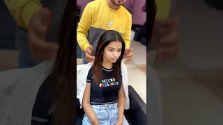 💆🏻‍♀️Best Keratin Hair Treatment done ✅ keratintreatment layeredhair hairstyle shorts [upl. by Geesey837]