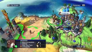 Lets Play Sid Meiers Civilization Revolution Indian Culture Victory 22 [upl. by Moss]