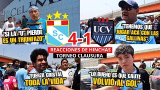 quotEN EL GALLARDO LA quotUquot SENTIRÁ LA PRESIÓNquot  HINCHAS de CRISTAL reaccionan al TRIUNFO ante VALLEJO [upl. by Nnil]