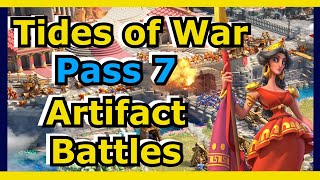 Tides of War KvK Pass 7 Fights  ARTIFACTS ARE LIVE [upl. by Prevot516]