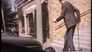 Worlds Tallest Man Robert Wadlow  RARE COLOR FOOTAGE [upl. by Ocisnarf]