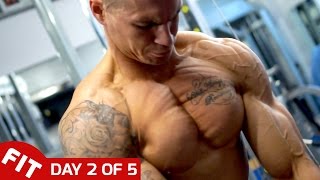 CHEST amp TRICEPS  ROSS DICKERSON DAY 2 OF 5 DAY SPLIT [upl. by Federico]