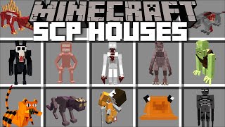 Minecraft BRAND NEW SCP STRUCTURES MOBS MOD  DANGEROUS SCP MOBS  Minecraft Mods [upl. by Aralk]