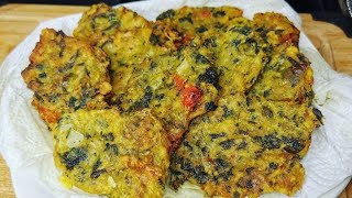 JAMAICAN CALLALOO SALTFISH FRITTERS  COME COOK WITH ME [upl. by Rech]