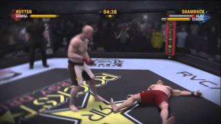 EA Sports MMA Bas Rutten KO [upl. by Imij]