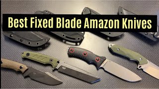 Best Fixed Blade Knives On Amazon [upl. by Clarita]