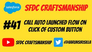 41Call Autolaunched flow on click of custom button [upl. by Cobb]