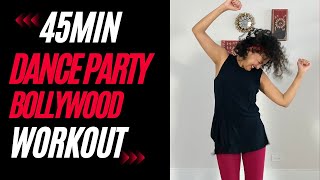 45min Nonstop New Year 2023 Bollywood Dance Party Full Body Workout for Weight Loss [upl. by Eiramik262]