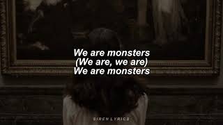 monsters  ruelle lyrics [upl. by Yhtomiht]