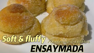 BASIC ENSAYMADA RECIPEHOW TO MAKE SOFT amp FLUFFY ENSAYMADAApplerose Explorer [upl. by Anauq]