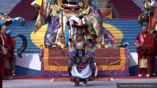 His Holiness Karmapa performs the quotGoMaquot sacred Dance [upl. by Offen]