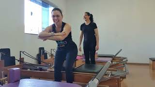 Série intermediária de Reformer  Pilates Clássico [upl. by Khosrow310]