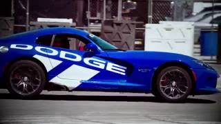 Dodge Viper and Hellcat Thrill Rides at Mecum Indy 2016 [upl. by Gavrila]