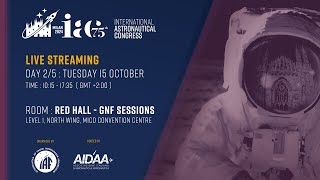 IAC 24  Day 2  RED HALL  GNF SESSION  International Astronautical Congress [upl. by Biggs]