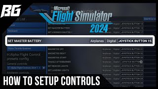 MSFS 2024 Control Settings Explained [upl. by Hildick]