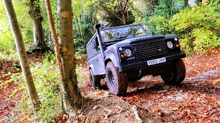 Taking the Defender OFF ROAD [upl. by Lotz]