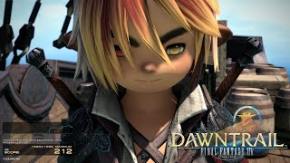 New Adventure New Look Dawntrail Official Benchmark feat Raito Dunesfolk FFXIV [upl. by Martell]