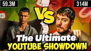 Ronaldo Explosive YouTube Growth  Can He Beat MrBeast Record🤯 [upl. by Aramoiz274]