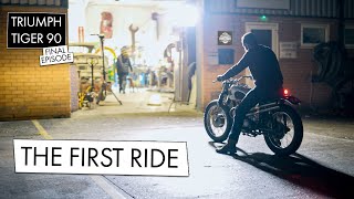 THE FIRST RIDE  Triumph Tiger 90 Restoration [upl. by Karame]