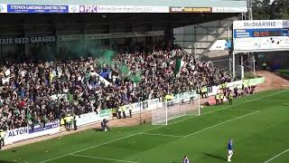 INSANE CELTIC FAN FOOTAGE Last Minute WINNER v St Johnstone [upl. by Annawoj]