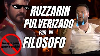 Profesor en Filosofía DESENMASCARA a Ruzzarin IMPERDIBLE [upl. by Caryl]